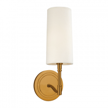 Hudson Valley 361-AGB - DILLON 1 LIGHT WALL SCONCE