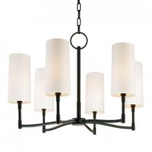 Hudson Valley 366-OB - DILLON 6 LIGHT CHANDELIER