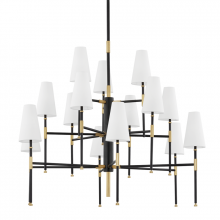 Hudson Valley 3748-AOB - BOWERY 15 LIGHT CHANDELIER