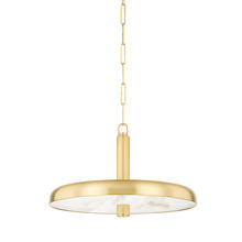 Hudson Valley 3820-AGB - REYNOLDS 1 LIGHT PENDANT