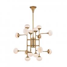 Hudson Valley 4716-AGB - FLEMING 16 LIGHT CHANDELIER