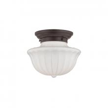 Hudson Valley 5009F-OB - DUTCHESS 1 LIGHT SMALL FLUSH MOUNT