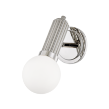 Hudson Valley 5100-PN - READE 1 LIGHT WALL SCONCE