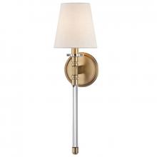 Hudson Valley 5410-AGB - BLIXEN 1 LIGHT WALL SCONCE