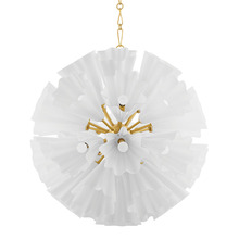 Hudson Valley 5538-AGB - CAPRI 33 LIGHT CHANDELIER