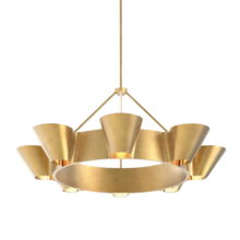 Hudson Valley 5638-VGL - REEVE 8 LIGHT CHANDELIER