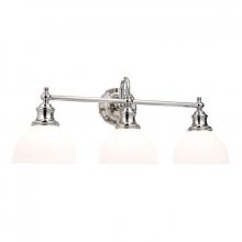 Hudson Valley 5903-PN - SUTTON 3 LIGHT BATH BRACKET