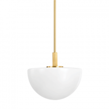 Hudson Valley 5915-AGB - LETHBRIDGE 1 LIGHT PENDANT