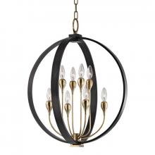 Hudson Valley 6722-AOB - DRESDEN 8 LIGHT CHANDELIER