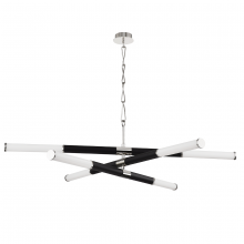 Hudson Valley 7066-PN/BK - HUNTINGTON LED CHANDELIER