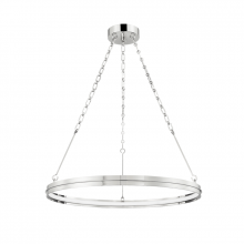 Hudson Valley 7128-PN - ROSENDALE SMALL LED CHANDELIER