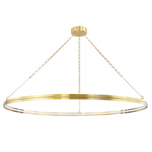 Hudson Valley 7156-AGB - ROSENDALE LARGE LED CHANDELIER