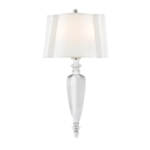 Hudson Valley 7411-PN - TIPTON 2 LIGHT WALL SCONCE