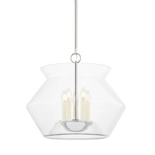 Hudson Valley 8121-PN - EDMONTON 5 LIGHT LANTERN