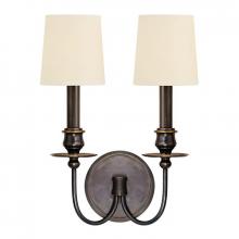 Hudson Valley 8212-OB - COHASSET 2 LIGHT WALL SCONCE