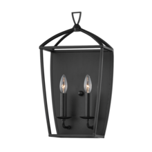 Hudson Valley 8302-AI - BRYANT 2 LIGHT WALL SCONCE