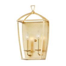 Hudson Valley 8302-GL - BRYANT 2 LIGHT WALL SCONCE