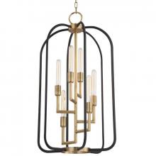  8316-AGB - 6 LIGHT CHANDELIER