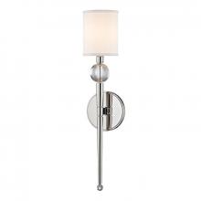 Hudson Valley 8421-PN - ROCKLAND 1 LIGHT WALL SCONCE