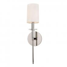 Hudson Valley 8511-PN - AMHERST 1 LIGHT WALL SCONCE