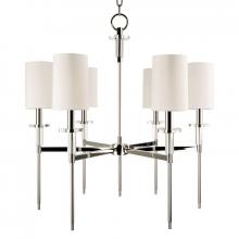 Hudson Valley 8516-PN - AMHERST 6 LIGHT CHANDELIER