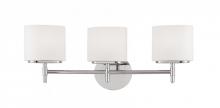 Hudson Valley 8903-SN - TRINITY 3 LIGHT BATH BRACKET