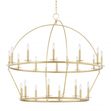 Hudson Valley 9549-AGB - HOWELL 20 LIGHT CHANDELIER