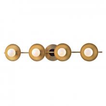 Hudson Valley 9804-AGB - JULIEN 4 LIGHT BATH BRACKET