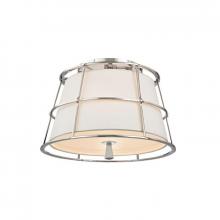 Hudson Valley 9814-PN - 2 LIGHT SEMI FLUSH