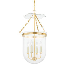 Hudson Valley MDS1602-AGB - HOLKHAM 4 LIGHT LANTERN