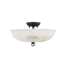 Hudson Valley MDS810-DB - SOMERSET 3 LIGHT SEMI FLUSH