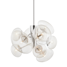 Hudson Valley KBS1471809-PN - OPERA 9 LIGHT PENDANT