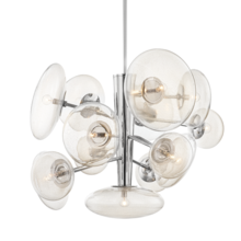 Hudson Valley KBS1471814-PN - OPERA 14 LIGHT PENDANT