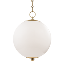 Hudson Valley MDS701-AGB - SPHERE NO. 1 LARGE PENDANT