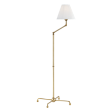 Hudson Valley MDSL108-AGB - CLASSIC NO. 1 ADJUSTABLE FLOOR LAMP