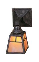 Arroyo Craftsman AS-1EGW-S - a-line shade one light sconce without overlay (empty)