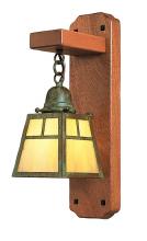 Arroyo Craftsman AWS-1EM-RC - a-line mahogany wood sconce without overlay (empty)