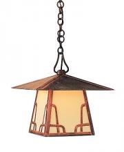 Arroyo Craftsman CH-12EOF-VP - 12&#34; carmel pendant without overlay (empty)