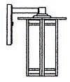 Arroyo Craftsman ETB-9WO-MB - 9" etoile wall mount