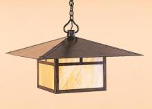 Arroyo Craftsman MH-24TF-BK - 24" monterey pendant with t-bar overlay