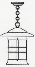 Arroyo Craftsman NH-14M-BZ - 14" newport pendant