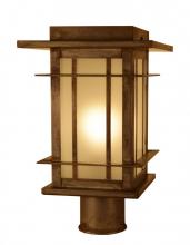 Arroyo Craftsman OPP-9RM-BZ - 9" oak park post mount