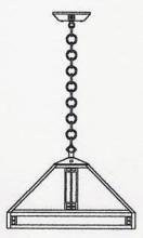 Arroyo Craftsman PH-18WO-BZ - 18" prairie pendant