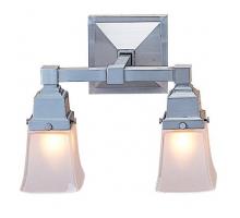 Arroyo Craftsman RS-2-BK - ruskin 2 light sconce