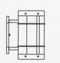 Arroyo Craftsman VS-11NRTN-BK - 11" valencia sconce - no roof