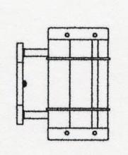 Arroyo Craftsman VS-9NRAM-MB - 9" valencia sconce - no roof