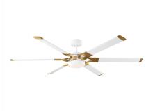 Visual Comfort & Co. Fan Collection 6LFR62RZWBBSD - Loft 62&#34; LED Ceiling Fan