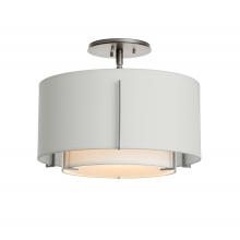 Hubbardton Forge 126501-SKT-85-SF1099-SJ1590 - Exos Small Double Shade Semi-Flush