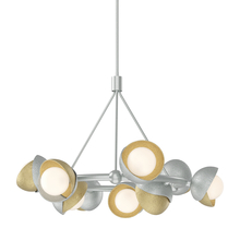 Hubbardton Forge 131068-SKT-MULT-82-86-GG0711 - Brooklyn 9-Light Double Shade Ring Pendant