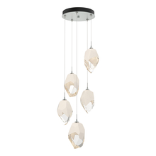 Hubbardton Forge 131138-SKT-STND-82-WP0755 - Chrysalis 5-Light Large Crystal Pendant